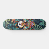 Boho Jungle Lion Skateboard (Horizontal)