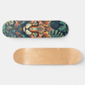 Boho Jungle Tiger Skateboard (Horizontal)