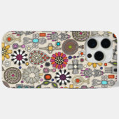 Boho-Juwel-Schätze Leinen Case-Mate iPhone Hülle (Rückseite (Horizontal))