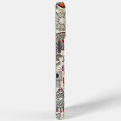 Boho-Juwel-Schätze Leinen Case-Mate iPhone Hülle (Rückseite / Rechts)