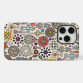 Boho-Juwel-Schätze Leinen iPhone Hülle (Rückseite (Horizontal))