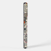 Boho-Juwel-Schätze Leinen iPhone Hülle (Rechte Seite)