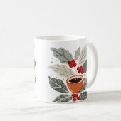 Boho-Kaffeepflanze Kaffeetasse (VorderseiteRechts)