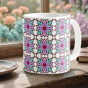 Boho-Kaleidoskop Kaffeetasse