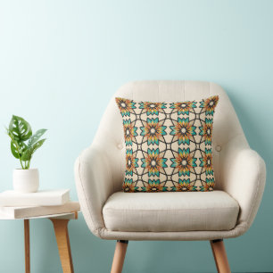 Boho-Kaleidoskop Kissen