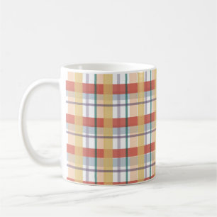 Boho-Karomuster Kaffeetasse