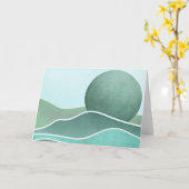 Boho Karte (Gelbe Blume)