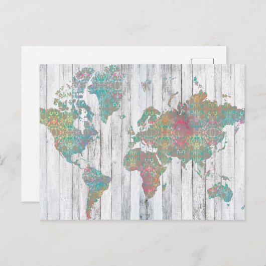 Boho Karte II (Vorne/Hinten)