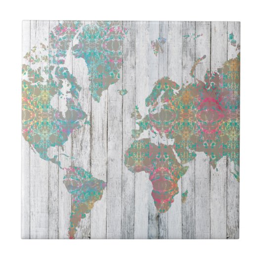 Boho Karte II Fliese (Vorderseite)