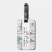 Boho Karte II Gepäckanhänger (Rückseite vertikal)