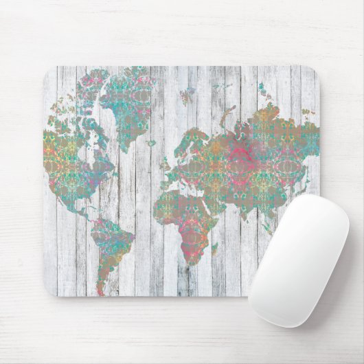 Boho Karte II Mousepad (Mit Mouse)