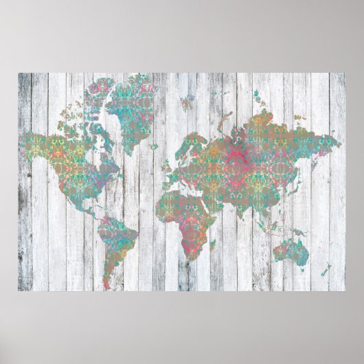 Boho Karte II Poster (Vorne)