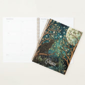 Boho-Katze Sternenhimmel Waldlandschaft Planer (Anzeige)