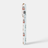  Boho-Katzen Tribal-Muster  iPhone Hülle (Linke Seite)