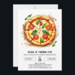 Boho Kids Pizza Birthday Einladung<br><div class="desc">Begleiten Sie uns zu einer böhmisch-inspirierten Feier speziell für Kinder mit unserer Boho Kids Pizza zum Geburtstag. Diese Einladung Set die Bühne für eine entspannte und farbenfrohe Ansammlung, in der junge Partygäste die Köstlichkeiten der Pizza genießen können. Stellen Sie sich eine Szene vor, die mit lebhaften Mustern, spielerischen Dekorationen und...</div>