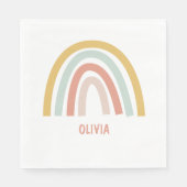 Boho Kids Rainbow Serviette (Vorderseite)