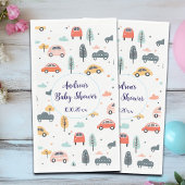 Boho Kinder Kinderwagen, Bäume & Wolken Muster Kin Serviette