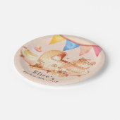 Boho Kinderzimmer Baby Crib Toys Babydusche Pappteller (Schrägansicht)