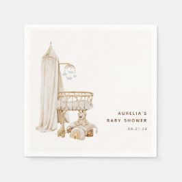 Boho Kinderzimmer Baby Shower Serviette