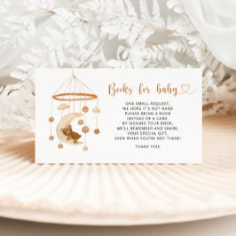 Boho Kinderzimmer Bücher für Babytickets Begleitkarte