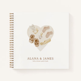 Boho Kinderzimmer Chic Baby Dusche Budget Gästebuc Notizblock