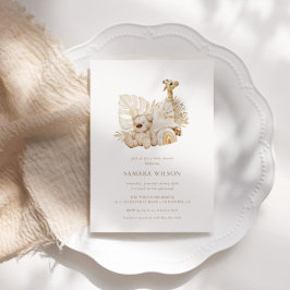 Boho Kinderzimmer Chic Baby Dusche Einladung