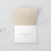 Boho Kinderzimmer Chic Baby Dusche Vielen Dank Dankeskarte (Innenseite)