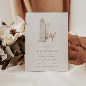 Boho Kinderzimmer Chic Boy Baby Shower Einladung