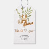 Boho Kinderzimmer danke, Tag Geschenkanhänger (Vorderseite)