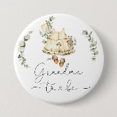 Boho Kinderzimmer eucalyptus Girl Dusche Oma zu se Button (Vorderseite)