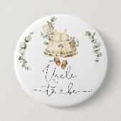 Boho Kinderzimmer eucalyptus Girl Dusche Onkel zu  Button (Vorderseite)