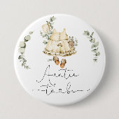 Boho Kinderzimmer eucalyptus Girl Dusche Tante zu Button (Vorderseite)