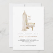 Boho Kinderzimmer Gender Neutral Baby Shower Einladung (Vorderseite)