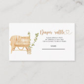 Boho Kinderzimmer Gender-Neutral-Gewinnspiel Begleitkarte (Vorderseite)