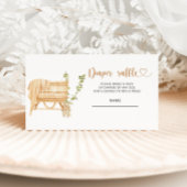 Boho Kinderzimmer Gender-Neutral-Gewinnspiel Begleitkarte