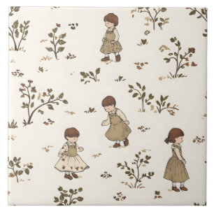 Boho-Kinderzimmer-Geschichtenbuch Fliese