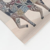 Boho-Kinderzimmer-Kunst Babydecke Fleecedecke (Ecke)