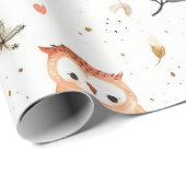 Boho Kinderzimmer Owls Geschenkpapier (Rolleneckpunkt)