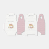 Boho Kinderzimmer Pink Floral Bassinet Babydusche Geschenkschachtel (Ungefaltet)