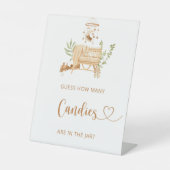 Boho Kinderzimmer Raten Sie, wie viele Bonbons Ped Sockelschild (Vorderseite)