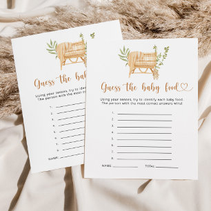 Boho Kinderzimmer schätzt das Baby-Food-Spiel