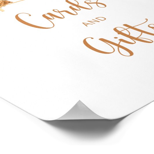 Boho Kinderzimmer trägt mobile Karten und Geschenk Poster (Ecke)