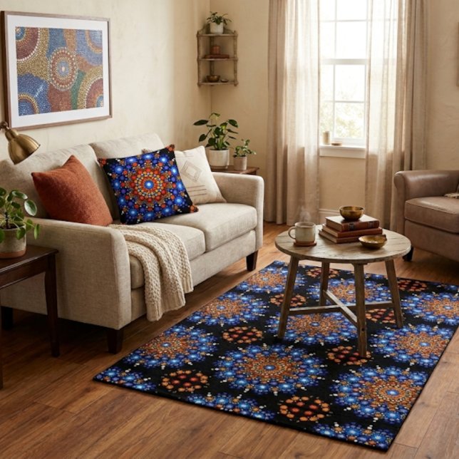 Boho-Kissen mit Mandala-Muster Kissen (Von Creator hochgeladen)