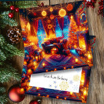 Boho Kitsch Wohnzimmer Weihnachten<br><div class="desc">Da der Schnee auf diese magische Nacht fällt,  wünsche ich Ihnen alles Gute und viel Schärfe. Ein hübsch festlicher Urlaub dekoriertes Wohnzimmer im boho-kitschigen Stil.</div>