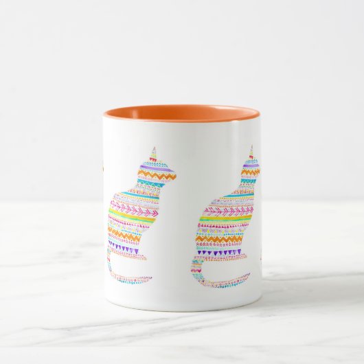 Boho Kitty-Tasse durch Megaflora Tasse (Zentrum)