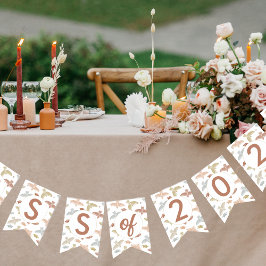 Boho-Klasse mit zwei Fotos Abschluss Wimpelkette
