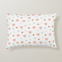 Boho kleine pastellfarbene Liebe Herz