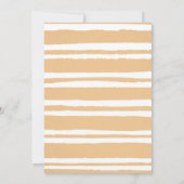 Boho kleiner Ray der Sonnenschein-Babydusche Einladung (Rückseite)