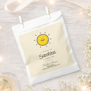 Boho kleiner Ray der Sonnenschein-Babydusche Geschenktütchen