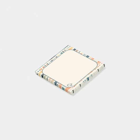 Boho Koordinierung zurück zur Schulsammlung Post-it Klebezettel (angewinkelt)